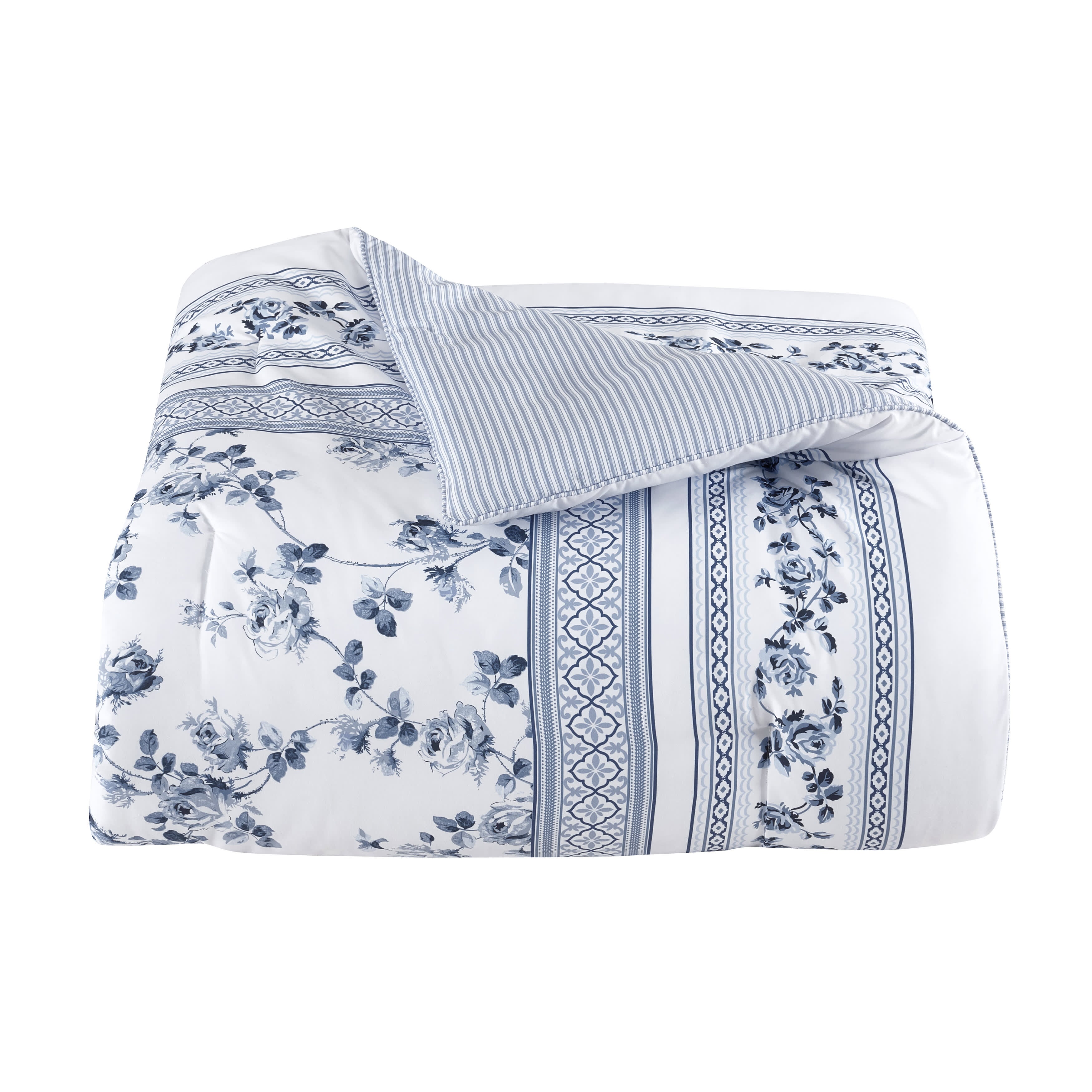 Rialto 4 Piece Comforter Set, FRENCH BLUE, alternate image number 4