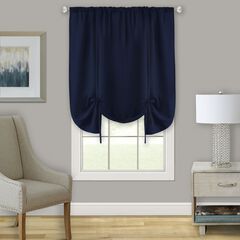 Darcy Window Curtain Tie Up Shade - 58x63