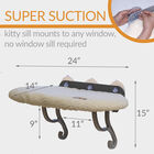 Universal Mount Kitty Cat Sill Fleece, , on-hover image number null