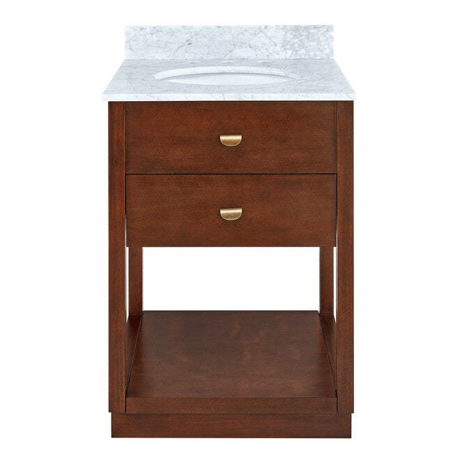 Lellerman Italian Marble Bath Vanity Sink, , alternate image number null