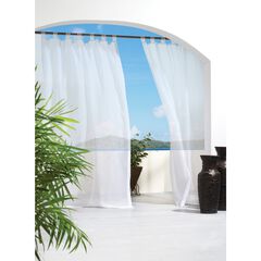 Escape Sheer Hook & Loop Outdoor Curtain Panel