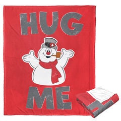Frosty The Snowman Hug Me Silk Touch Throw Blanket