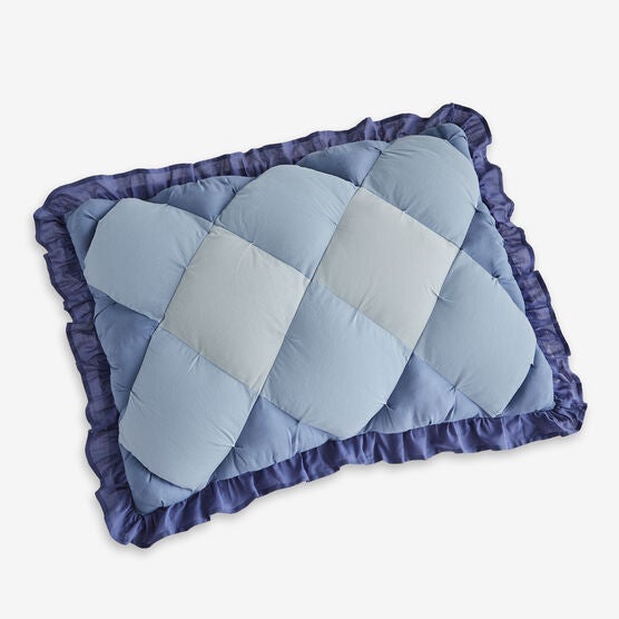 Alexis Puff Sham, BLUE, hi-res image number null
