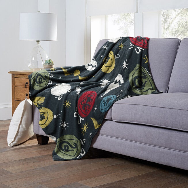 Wb Harry Potter House Ornaments Silk Touch Throw, , alternate image number 3