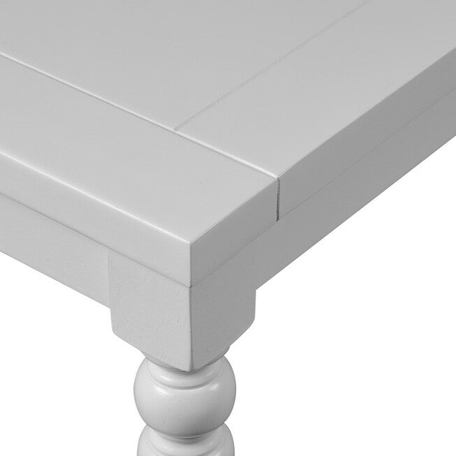 Philippe Dining Bench, White, WHITE, alternate image number 5