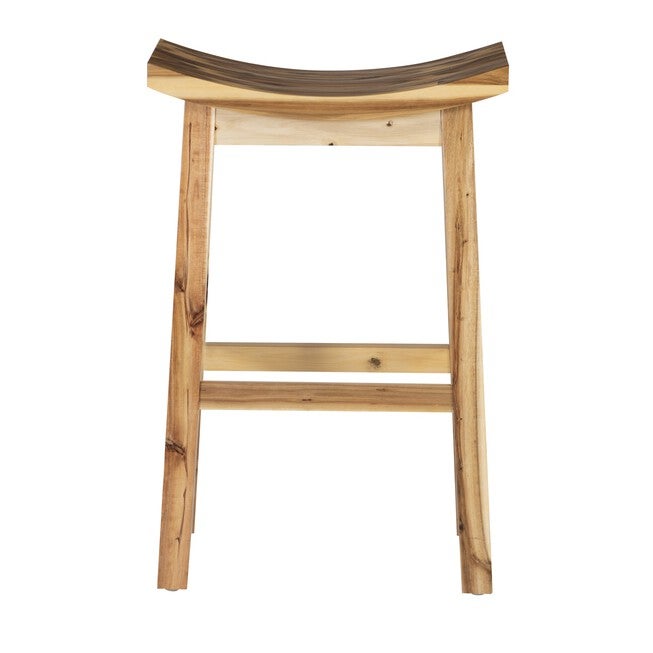 Archer Natural Saddle Barstool Backless Stools, , on-hover image number null