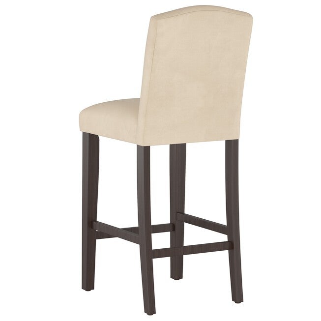 Velvet Camelback Barstool, , alternate image number 4