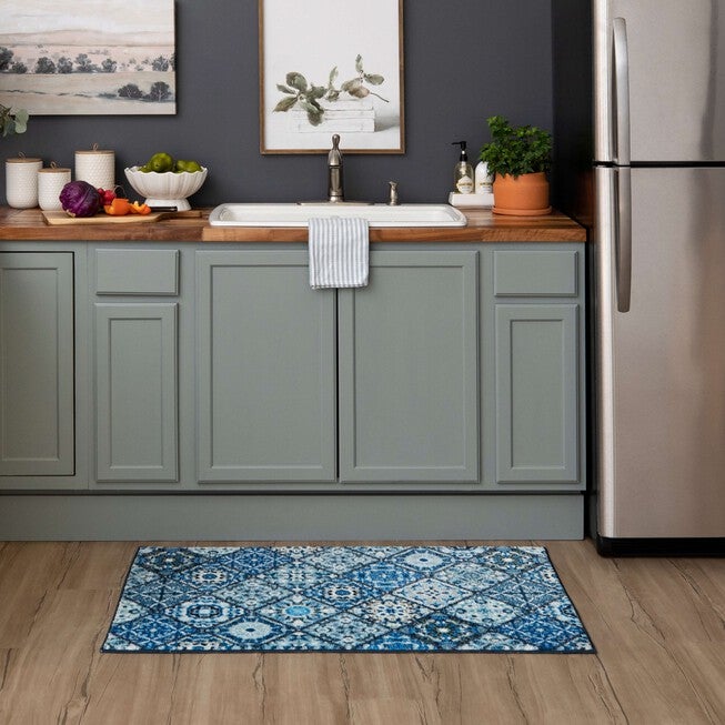 Moroccan Tile Kitchen Rug, , alternate image number 6