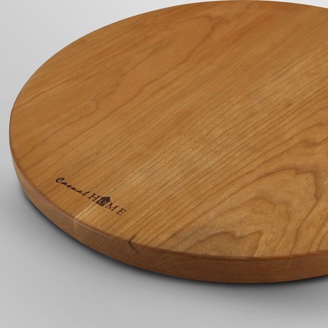 Delice Cherry Round Cutting Board with Juice Drip Groove, , alternate image number null