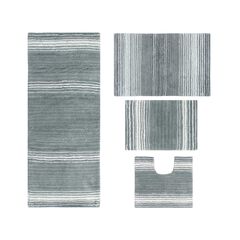 Gradiation 4-Pc. Set Bath Rug Collection