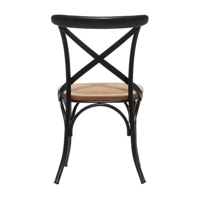 Black Iron Farmhouse Dining Chair, , on-hover image number 1