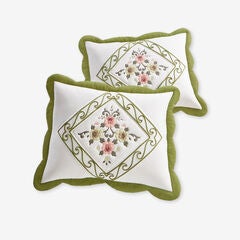 Ava Embroidered Cotton Sham