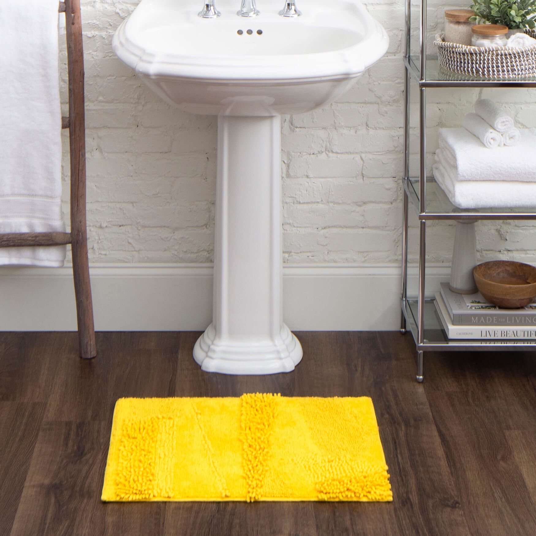 Composition Bath Rug, , alternate image number 8