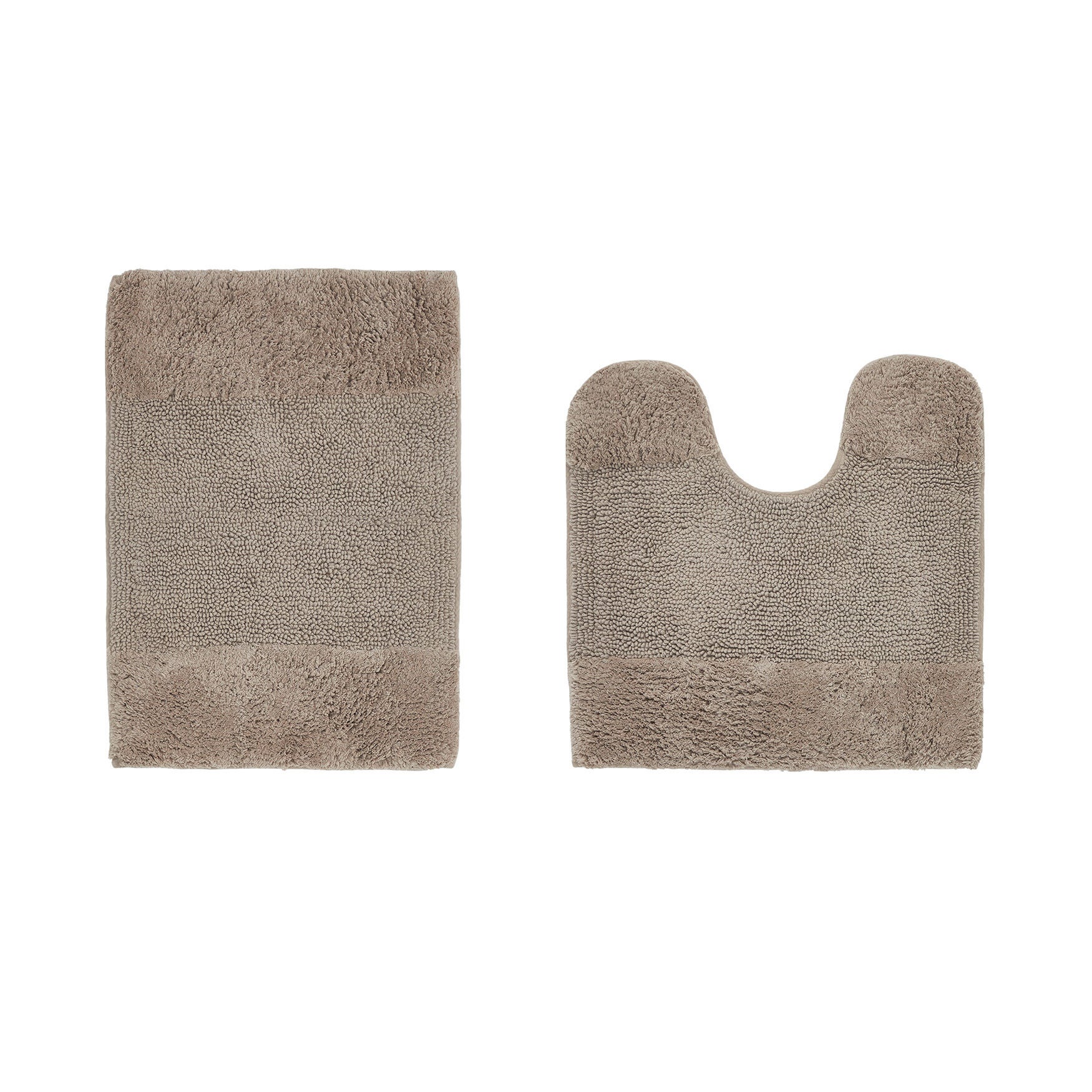 Granada Collection 100% Cotton 2 Piece (17 inches X 24 inches | 20 inches X 20 inches) Bath Rug Set, SAND, hi-res image number 0