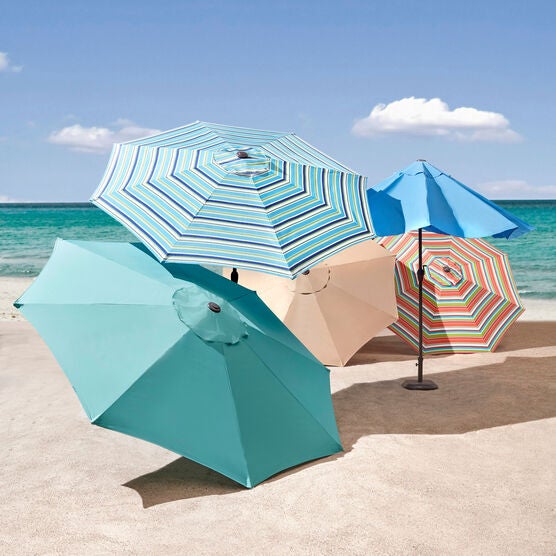9' Tilt-and-Crank Umbrella, , alternate image number null