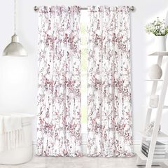 Misty Back Tab Window Curtain Panel