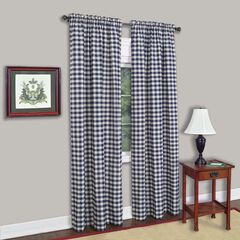 Buffalo Check Window Curtain Panel