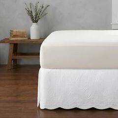Paisley Quilted Bedskirt