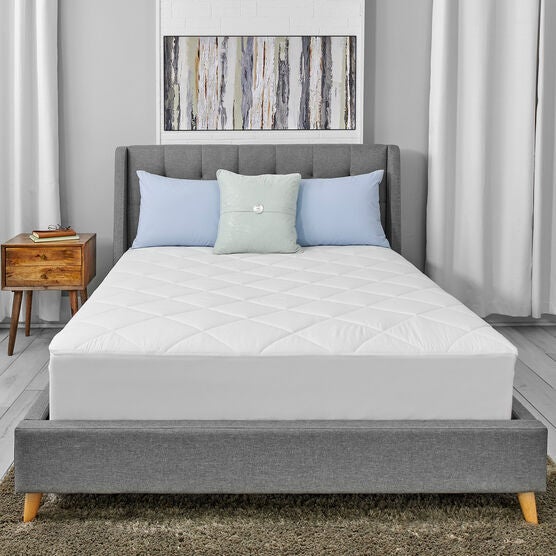 Sealy Healthy Nights Antimicrobial Mattress Pad, , on-hover image number null