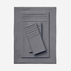 Microfiber Pleated Hem Sheet Set