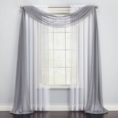 BH Studio Sheer Voile Scarf Valance