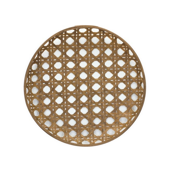 Tray 22.25 inchesD x 3.75 inchesH Bamboo, BROWN, alternate image number null