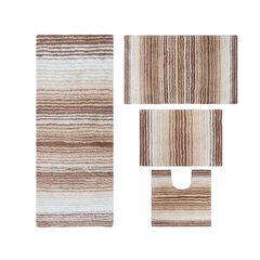 Gradiation 4-Pc. Set Bath Rug Collection