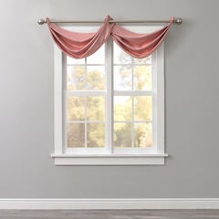 BH Studio Room-Darkening Waterfall Grommet Valance