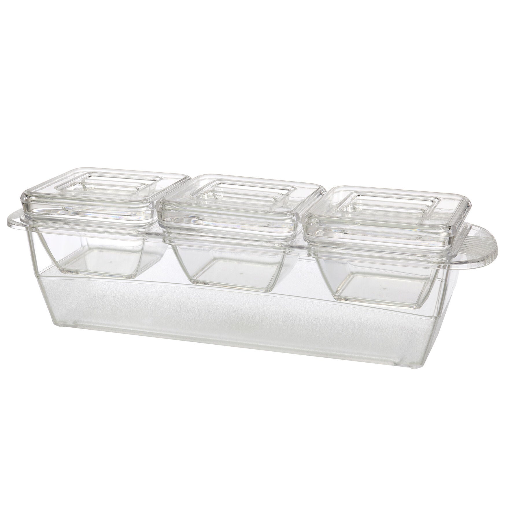 Coolware 8 piece Serving Set, CLEAR, hi-res image number 0