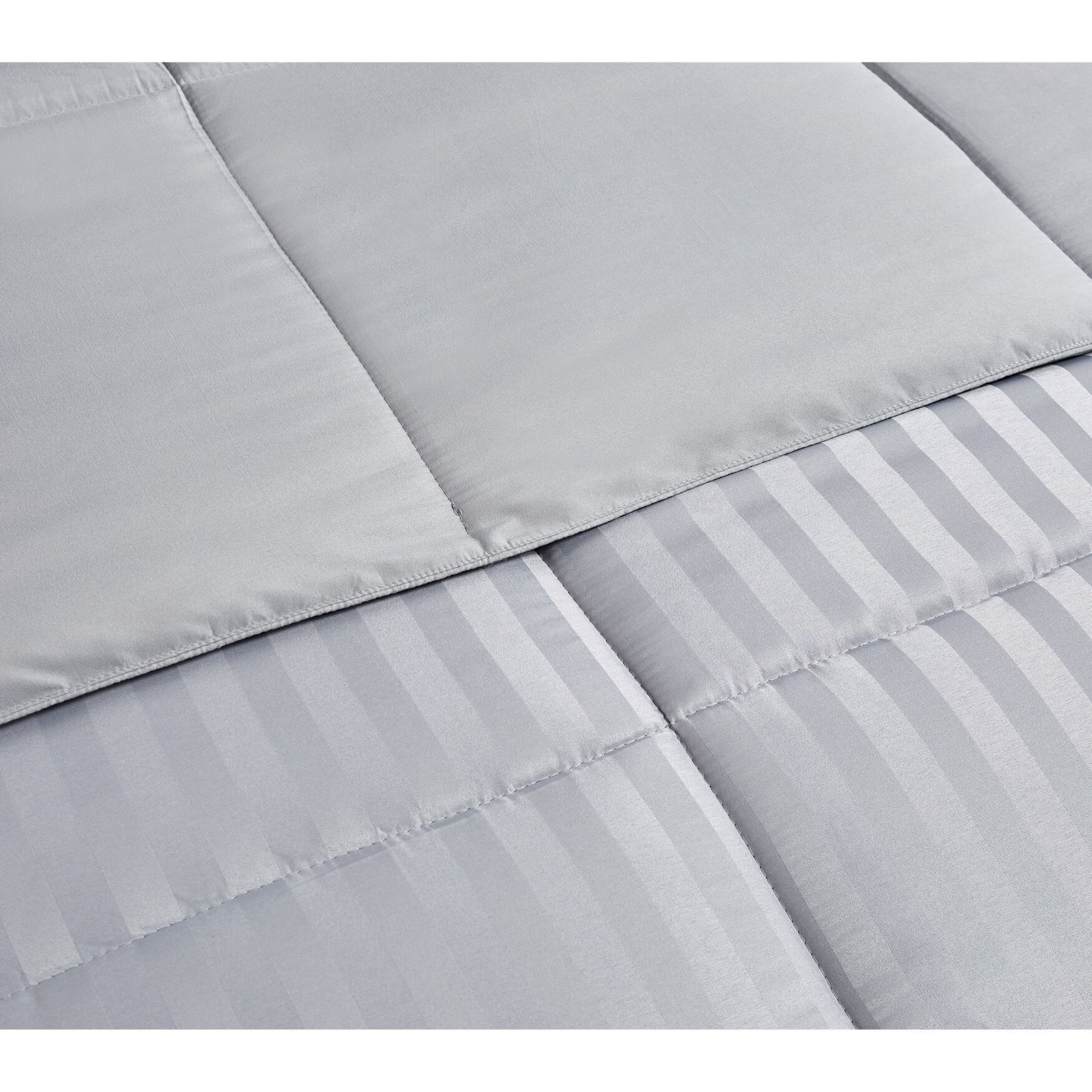 Kathy Ireland 3-PC Reversible Down Alternative Comforter, Platinum Silver, , alternate image number 3