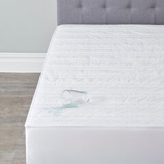 Dual-Sided Waterproof Quilted Mattress Pad