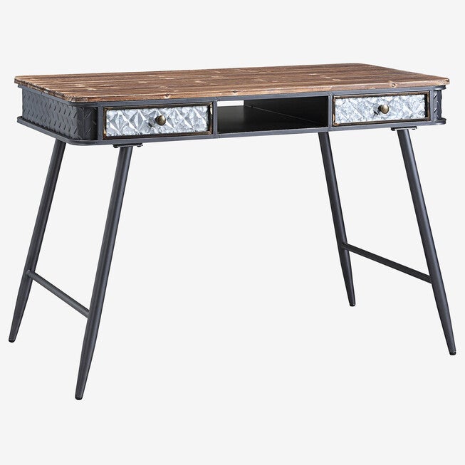 Forester Collection Desk with 2 Drawers, MULTI, hi-res image number 0