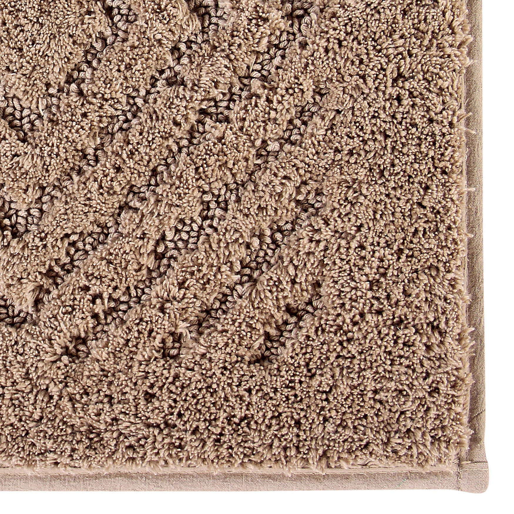 Trier Collection 25% Cotton & 75% Polyester 30 inches Round Bath Rug, , alternate image number 2