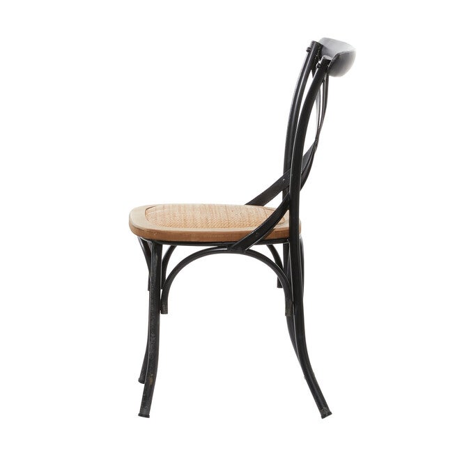 Black Iron Farmhouse Dining Chair, , alternate image number 2