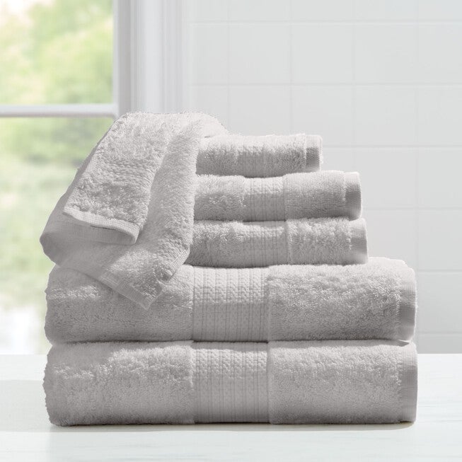 BH Studio 6-Pc. Bath Set, SILVER, hi-res image number null