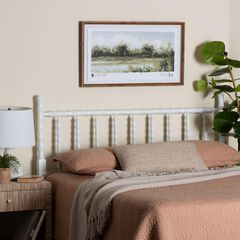 Edaline Bamboo Motif Headboard