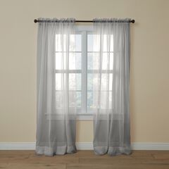 BH Studio Sheer Voile Rod-Pocket Panel Pair