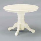 Round Pedestal Dining Table, WHITE, hi-res image number null