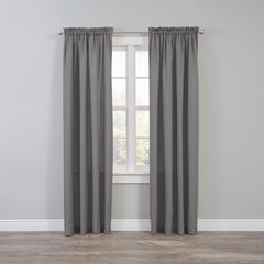 Grey Blackout Curtain Panels