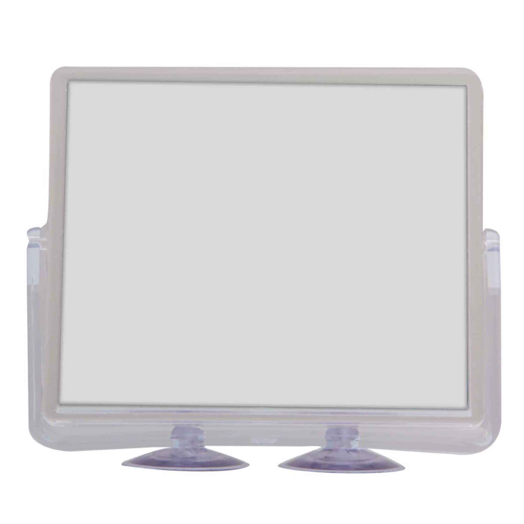 Fog Free Suction Cup Swivel Mirror 2X, CLEAR, hi-res image number 0