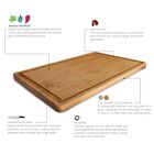 Delice Cherry Rectangle Cutting Board with Juice Drip Groove, , alternate image number 9