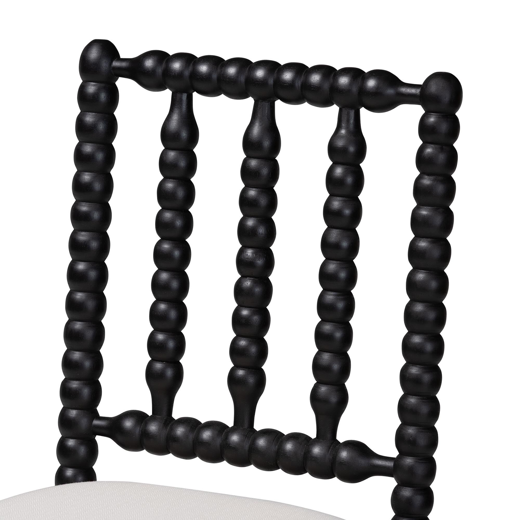 Deya Bobbin Counter Stool, BLACK, alternate image number 5