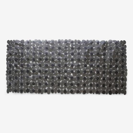 Extra Long Tub Mat With River Stones Design, GRAY, hi-res image number null