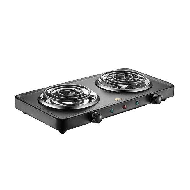 Portable Cooktop - Double Burner Black, , alternate image number null