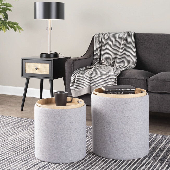Nesting Ottoman Set, , alternate image number null