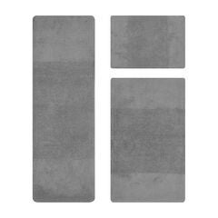 Granada Collection 100% Cotton 3 Piece (17" X 24" | 24" X 40" | 20" X 60") Bath Rug Set