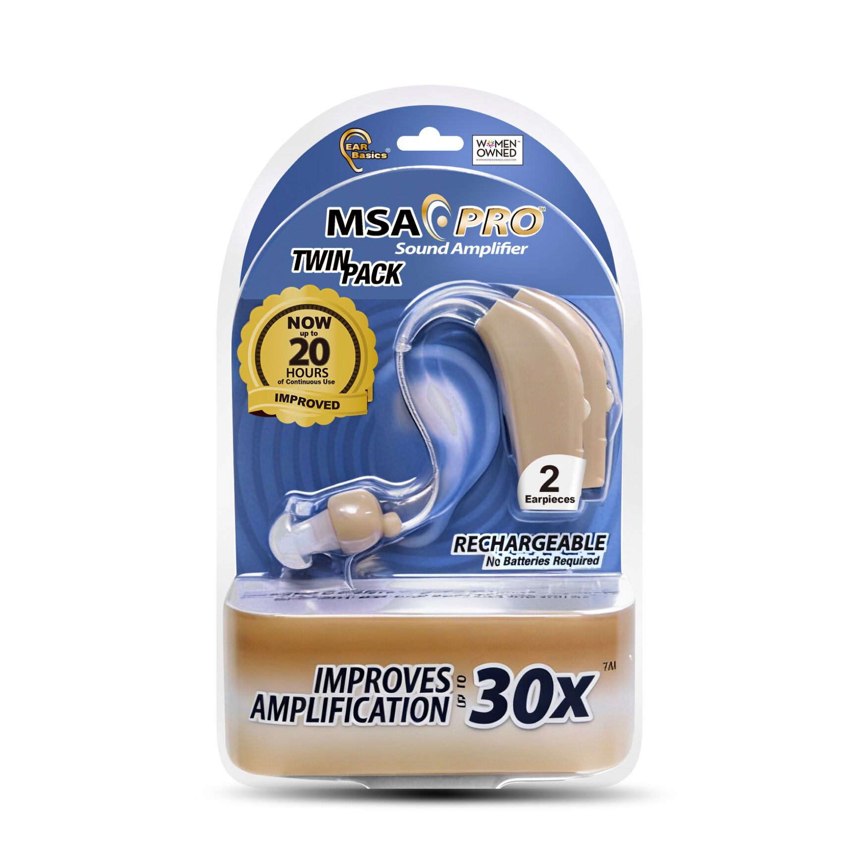 MSA Pro Sound Amplifier Twin Pack, , on-hover image number 1