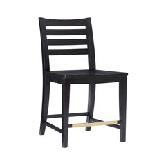 Flynn Counter Stool Black Set of 2