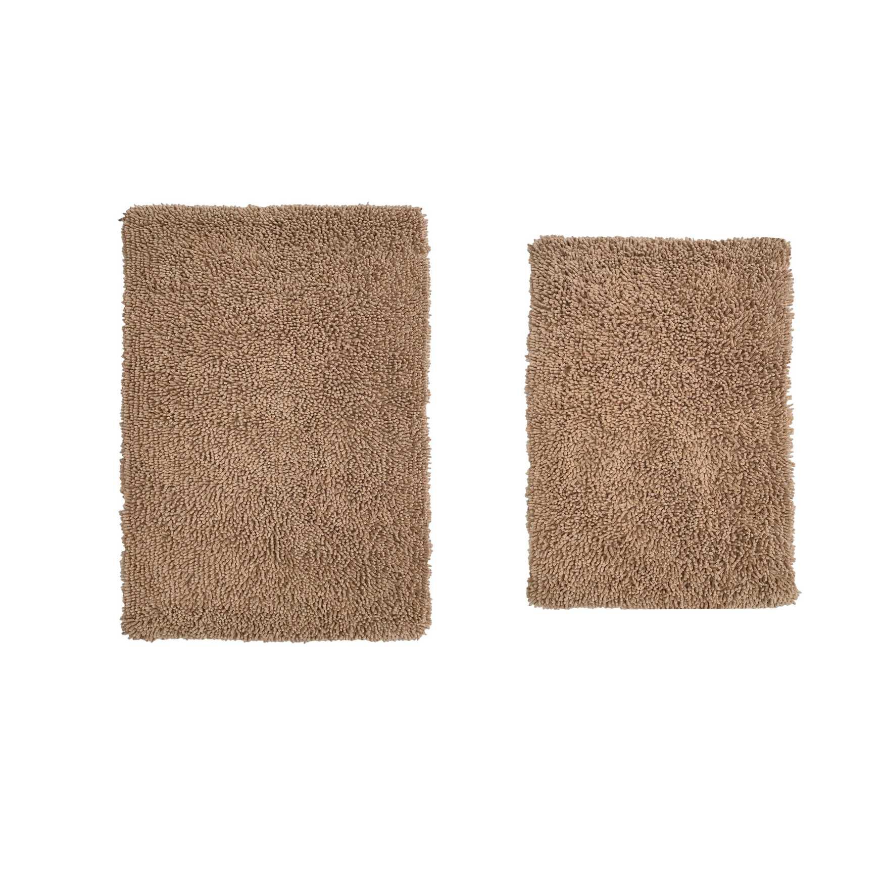 Fantasia 2 Piece Set Bath Rug Collection, LINEN, hi-res image number 0