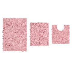 Bellflower 3-Pc. Bath Rug Set